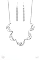 Paparazzi - Lunar Lights - Silver Necklace Fashion Fix