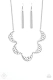 Paparazzi - Lunar Lights - Silver Necklace Fashion Fix