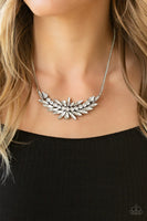 Paparazzi - HEIRS and Graces - White Necklace