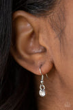 Paparazzi - Teardrop Drama - Pink Necklace