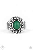 Paparazzi - Please and Thank You - Green Paparazzi Ring Fashion Fix