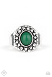 Paparazzi - Please and Thank You - Green Paparazzi Ring Fashion Fix