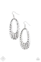 Paparazzi - Artisan Abundance - Silver Earrings Fashion Fix