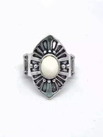 HOMESTEAD for the Weekend - White Paparazzi Ring #4634