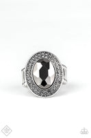 Paparazzi - Castle Lockdown - Silver Paparazzi Ring Fashion Fix