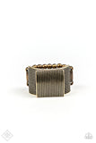 Paparazzi - In GRATE Measure - Brass Paparazzi Ring Fashion Fix