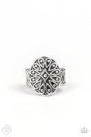 Paparazzi - Modern Mandala - Silver Paparazzi  Ring Fashion Fix
