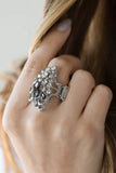 Sparkle Splash -Black Paparazzi Ring #4757