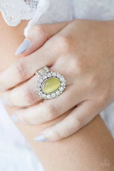 Paparazzi - Cinderella Cinderella - Yellow Moonstone Paparazzi Ring #4849