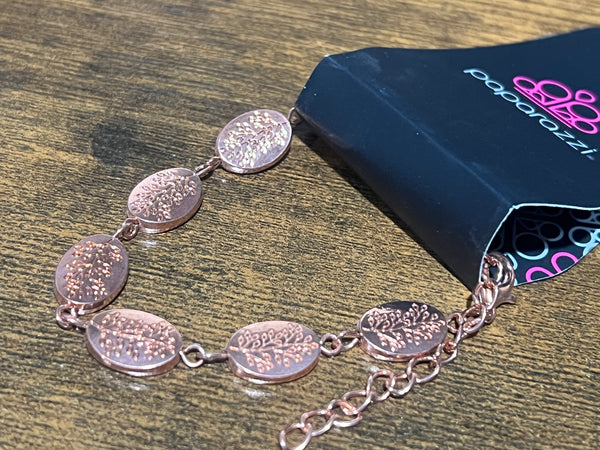 Good Things Come In TREES - Copper Bracelet Clasp Paparazzi #4979