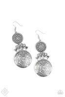 Paparazzi - Garden Adventure - Silver Earrings Fashion fix