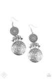 Paparazzi - Garden Adventure - Silver Earrings Fashion fix