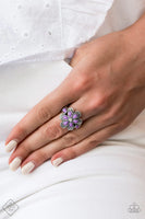 Paparazzi - Fruity Florals - Purple Paparazzi Ring Fashion Fix