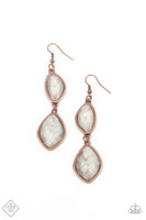 Paparazzi - The Oracle Has Spoken - Copper Earrings Fashion Fix