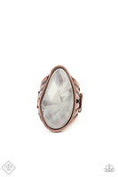Paparazzi - Magically Mystified - Copper Paparazzi Ring Fashion Fix