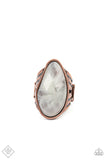 Paparazzi - Magically Mystified - Copper Paparazzi Ring Fashion Fix