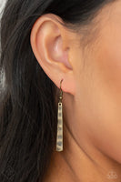 Paparazzi - You Wouldnt FLARE! - Brass Necklace Fashion Fix
