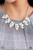 Paparazzi - Renown Refinement - White Necklace Fashion Fix