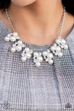 Paparazzi - Renown Refinement - White Necklace Fashion Fix