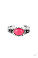 Paparazzi - Springtime Trendsetter - Pink Bracelet Cuff