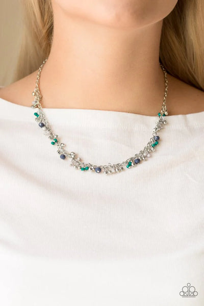 Paparazzi - Sailing The Seven Seas - Blue Necklace 607 (D)
