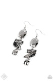 Paparazzi - Modern Makeover - Silver Earrings Fashion Fix