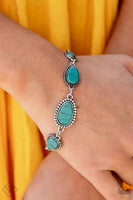 Paparazzi - Elemental Exploration - Blue Clasp Bracelet Fashion Fix