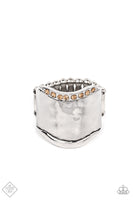Paparazzi - Brilliantly Bordered - Brown Ring Fashion Fix