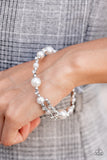 Paparazzi - Chicly Celebrity - White Bracelet Fashion Fix