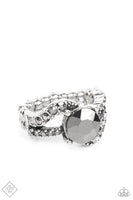 Paparazzi - Blockbuster Boom - Silver Paparazzi Ring