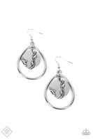Paparazzi - Artisan Refuge - Silver Earrings Fashion Fix