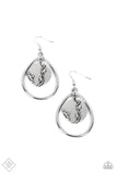 Paparazzi - Artisan Refuge - Silver Earrings Fashion Fix