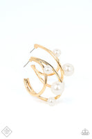 Paparazzi - Metro Pier - Gold Hoop Earrings Fashion Fix