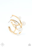 Paparazzi - Metro Pier - Gold Hoop Earrings Fashion Fix