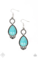 Paparazzi - River Cruzin’ - Blue Earrings Fashion fix