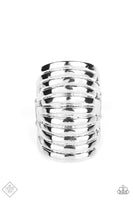 Paparazzi - Imperial Glory - Silver Paparazzi Ring Fashion Fix