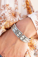 Paparazzi - Tributary Treasure - Silver Bracelet Hinge