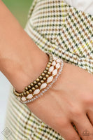 Paparazzi -  Celestial Chapter - Brass Bracelet Coil Fashion fix