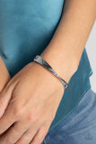 Paparazzi - Artistically Adorned - Silver Bracelet Hinged