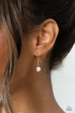 Paparazzi - Audaciously Austen - Gold  Necklace Fashion Fix