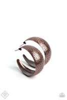 Paparazzi - Mother Nature Medley - Copper Earrings Hoop Fashion Fix