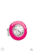Paparazzi - Ladylike Levity - Pink Paparazzi Ring Fashion Fix