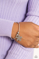 Paparazzi - Comber Canvas - Silver Bracelet Cuff Fashion Fix