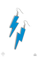 Paparazzi -  Rad Revive - Blue Earrings Fashion Fix