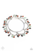 Paparazzi - Down to Earth Dignity - Blue Bracelet Bangle Fashion Fix