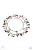 Paparazzi - Down to Earth Dignity - Blue Bracelet Bangle Fashion Fix