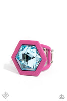 Paparazzi - Changing Class - Pink Paparazzi Ring Fashion Fix