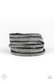 Paparazzi -  Royal Razzle - Black Bracelet Fashion Fix