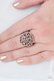 Thrills and Frills - Copper Paparazzi Ring #732
