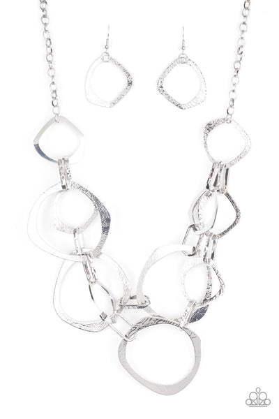 Paparazzi -  Salvage Yard - Silver Necklace #760